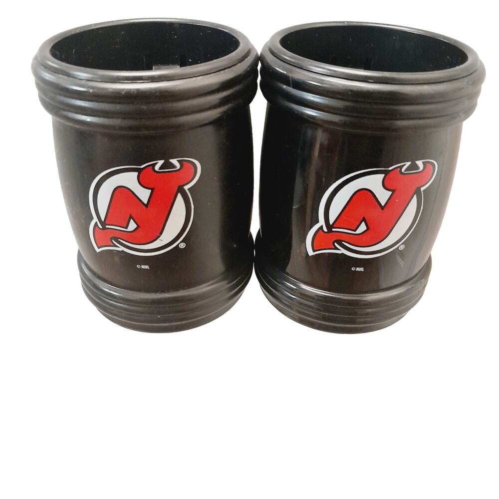 NHL New Jersey Devils (2) Magnetic Bottle Koozie Coozie  Tailgating New Boat